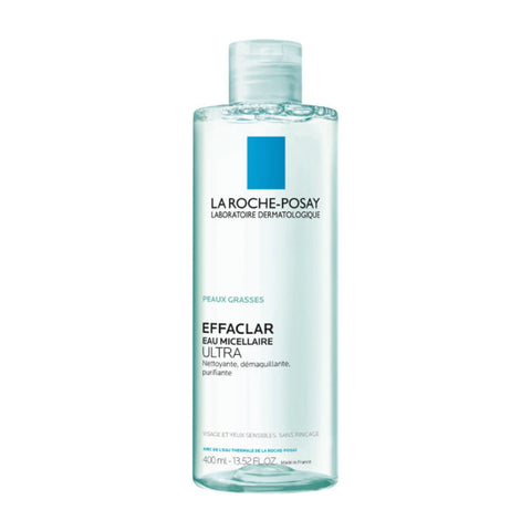 Jag Couture London New York La Roche Posay Effaclar Micellar Water Ultra 400ml bottle on a clean surface