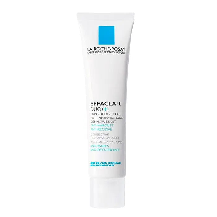 La Roche Posay Effaclar treatment duo and anti-marks SPF30 in 40ml bottle, skincare products by Jag Couture London New York