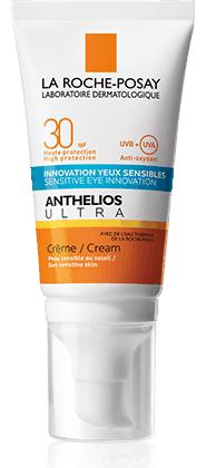 La Roche-Posay Anthelios Sunscreen Cream SPF30 in 50ml tube, featuring the iconic packaging and branding.