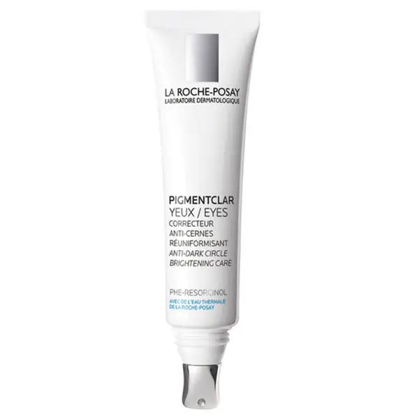 La Roche Posay Pigmentclar Eyes 15ml skincare tube, featuring the product with branding from Jag Couture London New York.