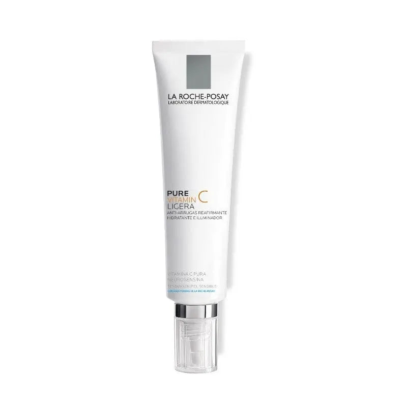 La Roche Posay Pure Vitamin C Light serum in 40ml bottle, showcased with branding from Jag Couture London New York.