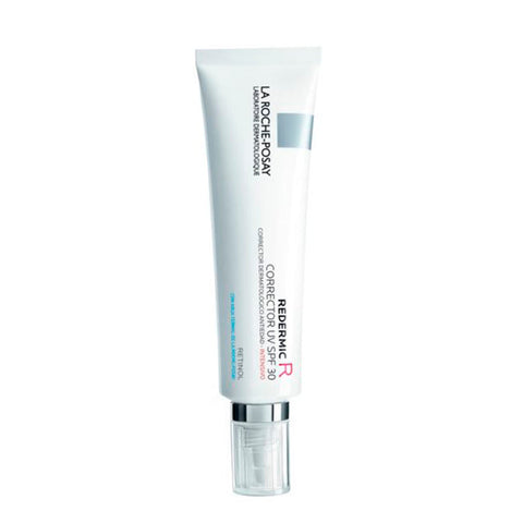 La Roche-Posay Redermic R anti-aging dermatological corrector tube, 30ml, with sleek packaging and applicator tip.