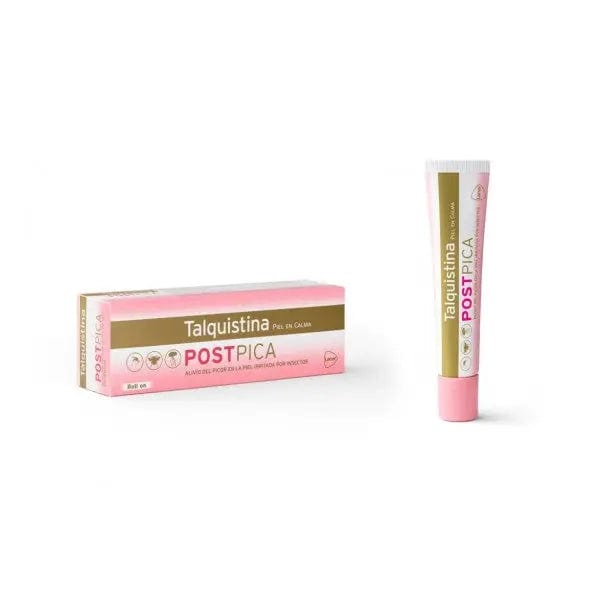 Lacer Pica Talquistina Pos 15ml bottle by Jag Couture London New York, close-up of the small white and red packaging.
