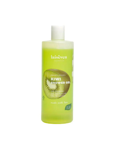 Jag Couture London New York Laiseven Gel 750ml Kiwi bottle with green gel inside, displayed on a neutral background.
