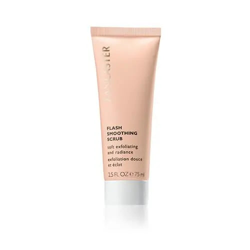 Jag Couture London New York Lancaster Flash Smoothing Scrub 75ml jar with textured exfoliating surface visible