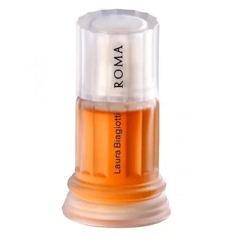 Laura Biagiotti Roma Eau De Toilette spray 100ml, elegant fragrance bottle with floral and woody notes, by Jag Couture London New York