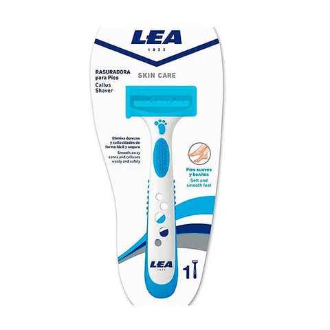 Jag Couture London New York Lea Skin Care Pedicure Razor for Feet, single unit, designed for smooth foot exfoliation and hair removal.
