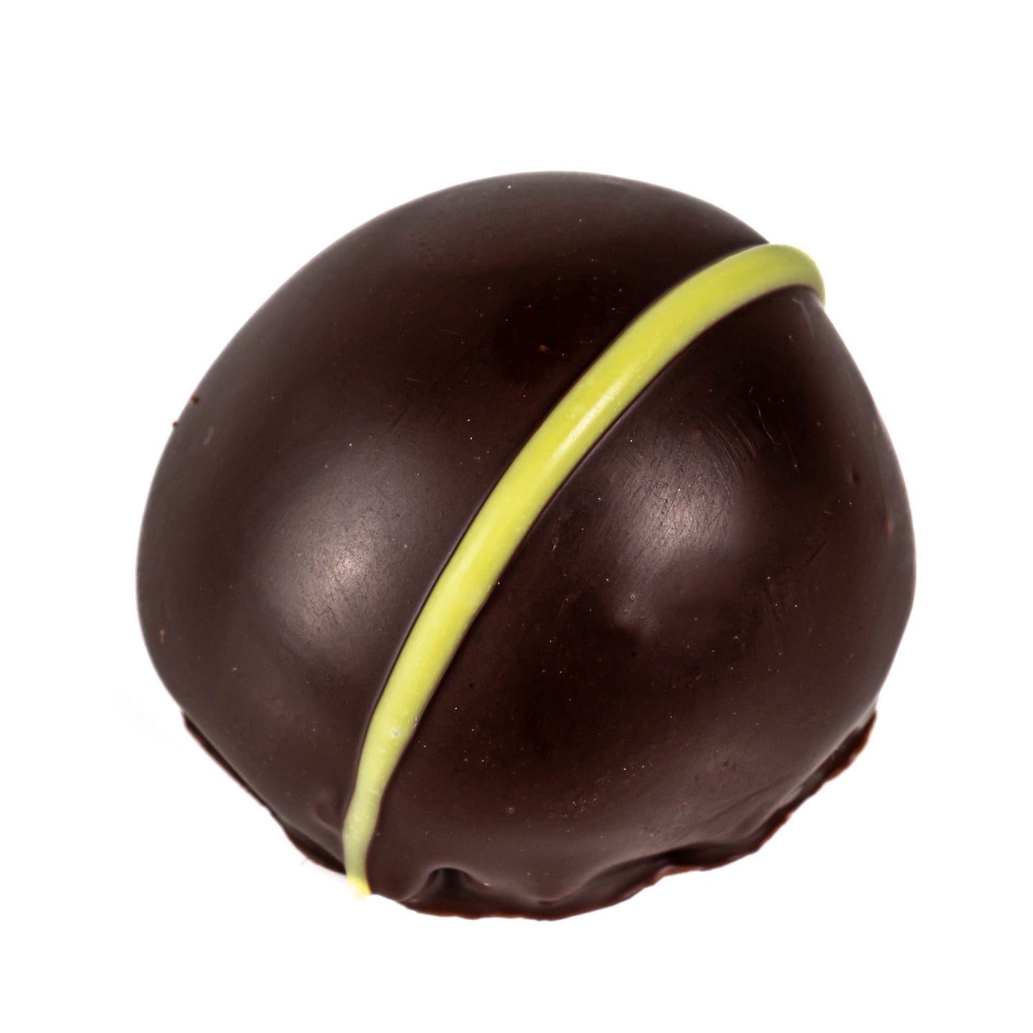 Lemon & Triple Sec liqueur crème fraîche in dark chocolate from Jag Couture London, 14g, with lemon and orange flavor details.