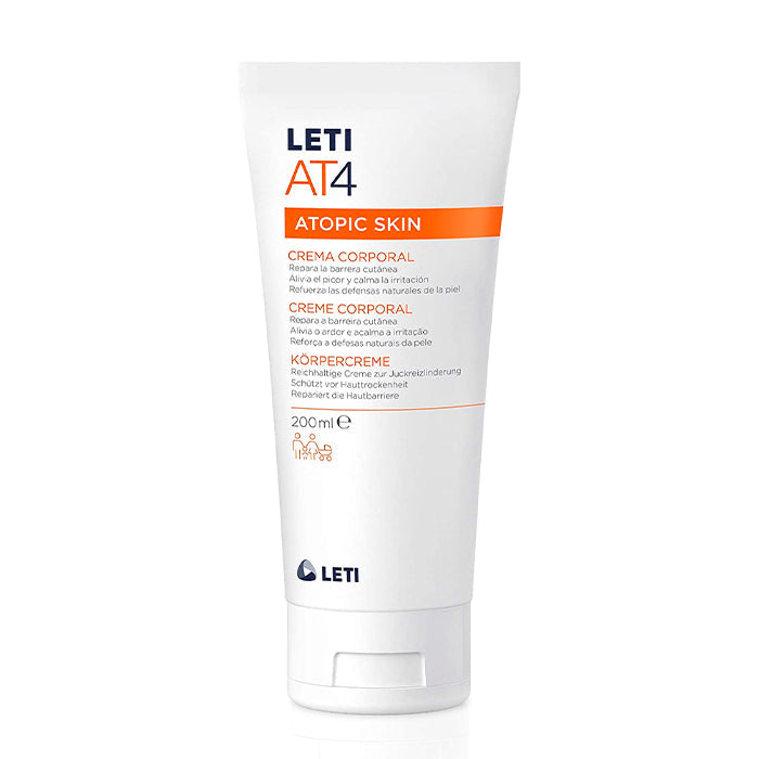 Jag Couture London Leti At4 Body Cream 200ml jar with smooth, luxurious cream inside, showcased in the image.