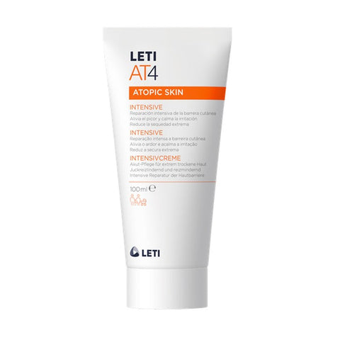 Leti At4 Intensive Cream by Jag Couture London - New York in a 100ml jar, shown with the cream inside and the product packaging.