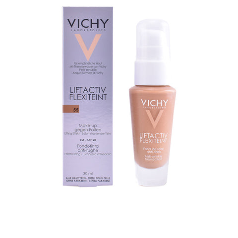 Jag Couture London anti-wrinkle Liftactiv Flexiteint SPF 20 foundation in shade Opal, smooth liquid makeup with SPF protection.