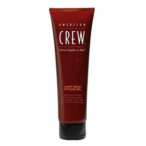 Jag Couture London New York Light Hold Styling Gel 250ml, clear gel in a tube, ideal for light hold hair styling.