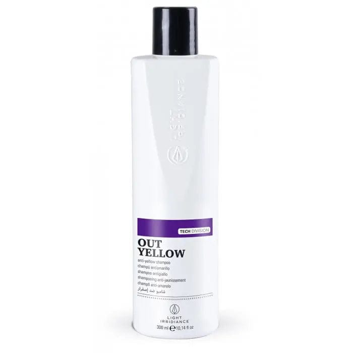 Jag Couture London New York Light Irridiance Tech Division Out Yellow Anti-Yellow Shampoo 300ml bottle.