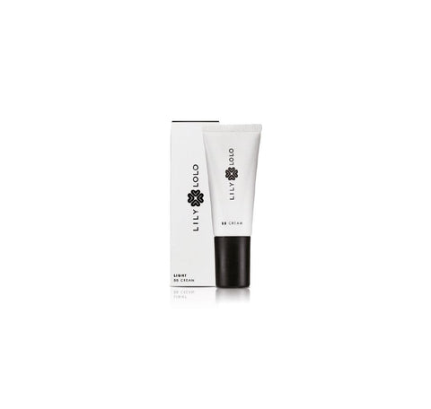 Lily Lolo BB Cream Light, 40ml, by Jag Couture London - New York, showing a tube of lightweight, natural-looking BB cream.