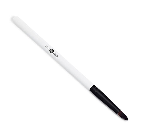 Lily Lolo eye makeup brush by Jag Couture London for precise eyeshadow application, displayed on a white background.