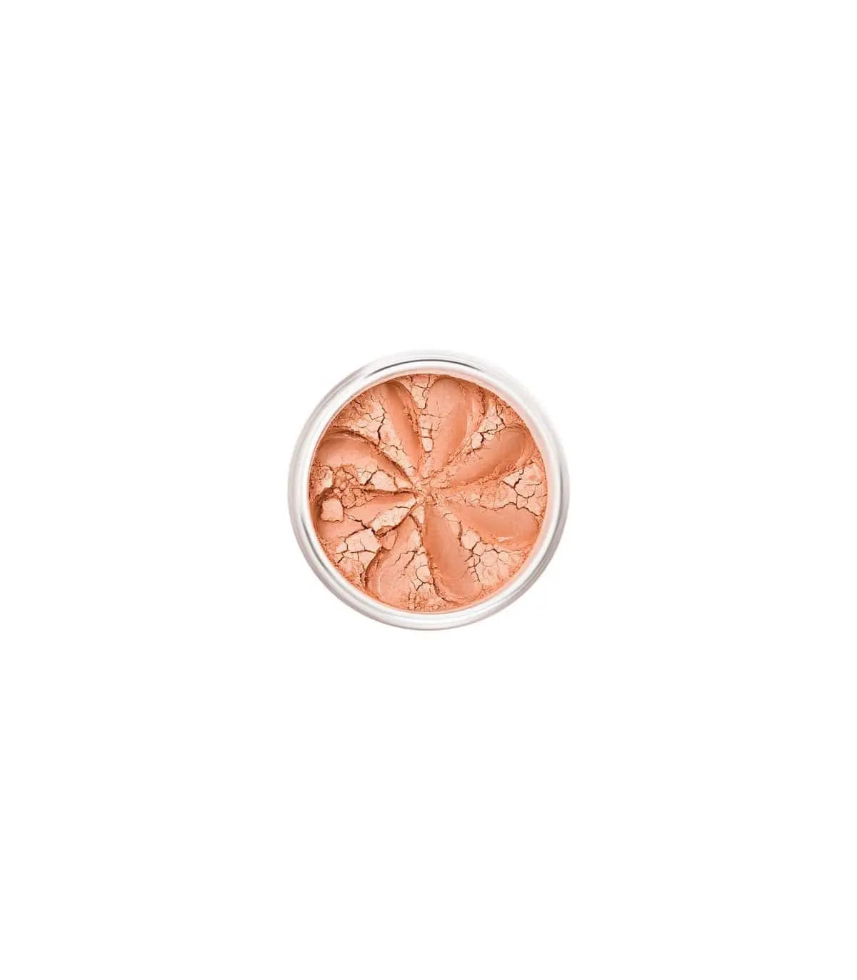Lily Lolo mineral blush in Juicy Peach, a warm peach shade, with a compact design and natural mineral formula from Jag Couture London.