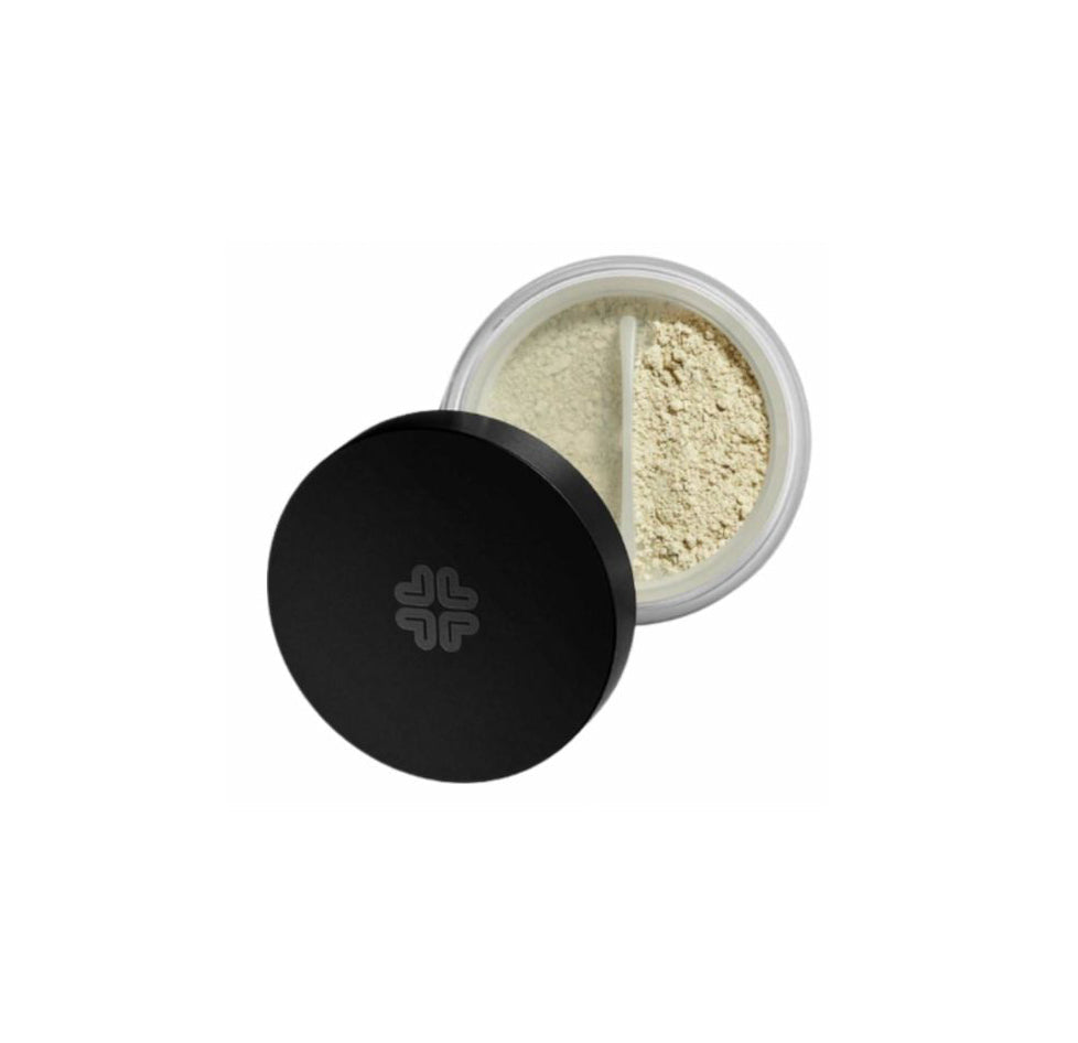 Lily Lolo Polvo Corrector Mineral Peepo by Jag Couture London New York, compact mineral corrector powder with natural finish.