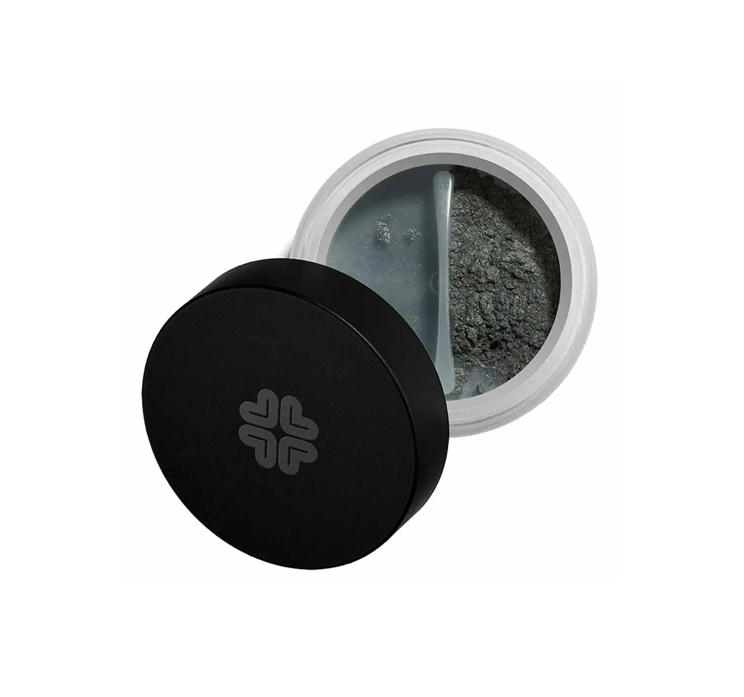 Lily Lolo Sombra Mineral Mystery eyeshadow by Jag Couture London-New York, showing a close-up of the shimmering mineral makeup.
