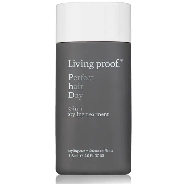 Living Proof Perfect Hair Day 5-in-1 Styling Treatment 118ml from Jag Couture London - New York, showcasing the product bottle.