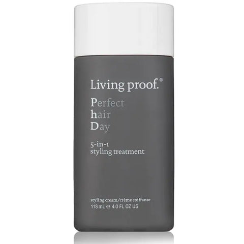 Living Proof Perfect Hair Day 5-in-1 Styling Treatment 118ml from Jag Couture London - New York, showcasing the product bottle.
