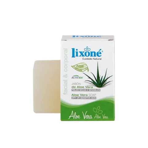 Jag Couture London Aloe Vera Soap for dry or sensitive skin, 125g, natural moisturizing soap with soothing aloe vera.