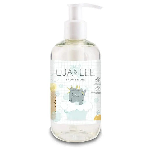 Lua & Lee Shower Gel by Jag Couture London New York, 250ml bottle with vibrant packaging, suitable for daily use.
