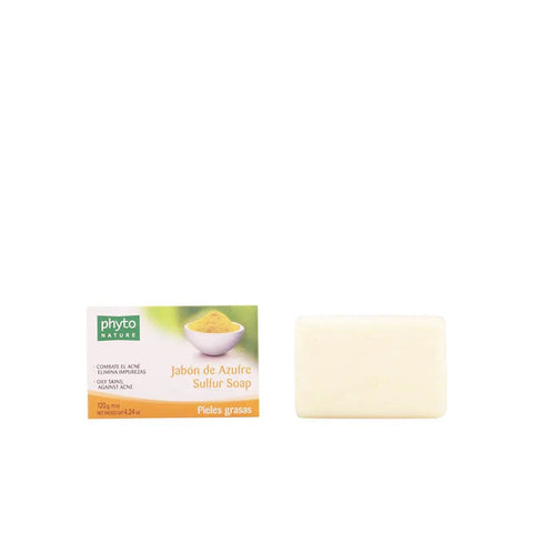 Luxana Phyto Nature Sulfur Soap by Jag Couture London New York, 120g bar with natural sulfur ingredients for skin cleansing.