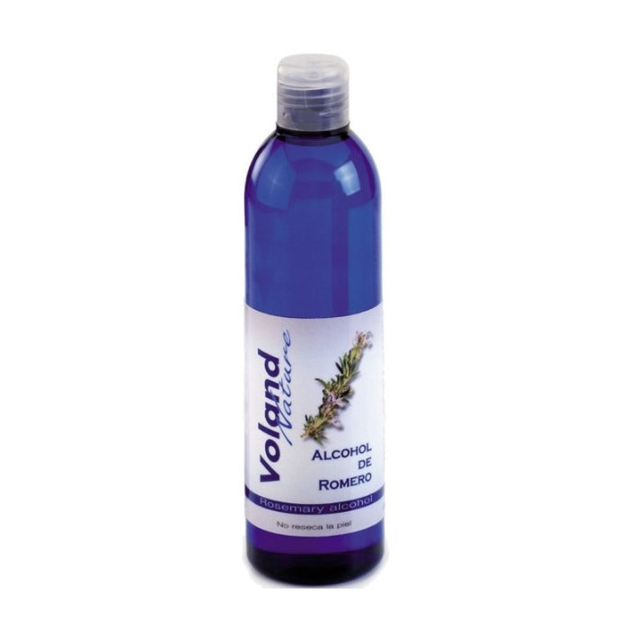 Luxana Voland Nature Rosemary Alcohol 300ml bottle by Jag Couture London - New York, with fresh rosemary sprigs and clear liquid.