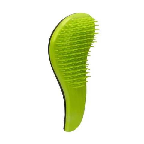 Green Macadamia Natural Oil No Tangle Brush by Jag Couture London features a sleek, ergonomic hair detangling brush.