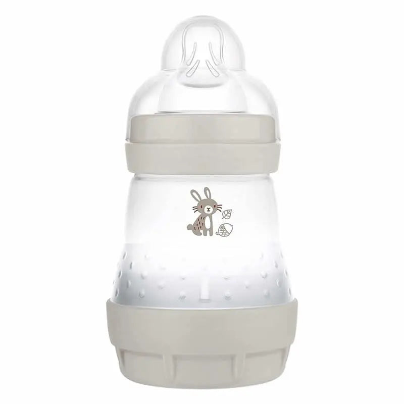 Mam Baby Bottle Easy Start Anti-Colic 160ml in neutral color, suitable for newborns, by Jag Couture London New York.