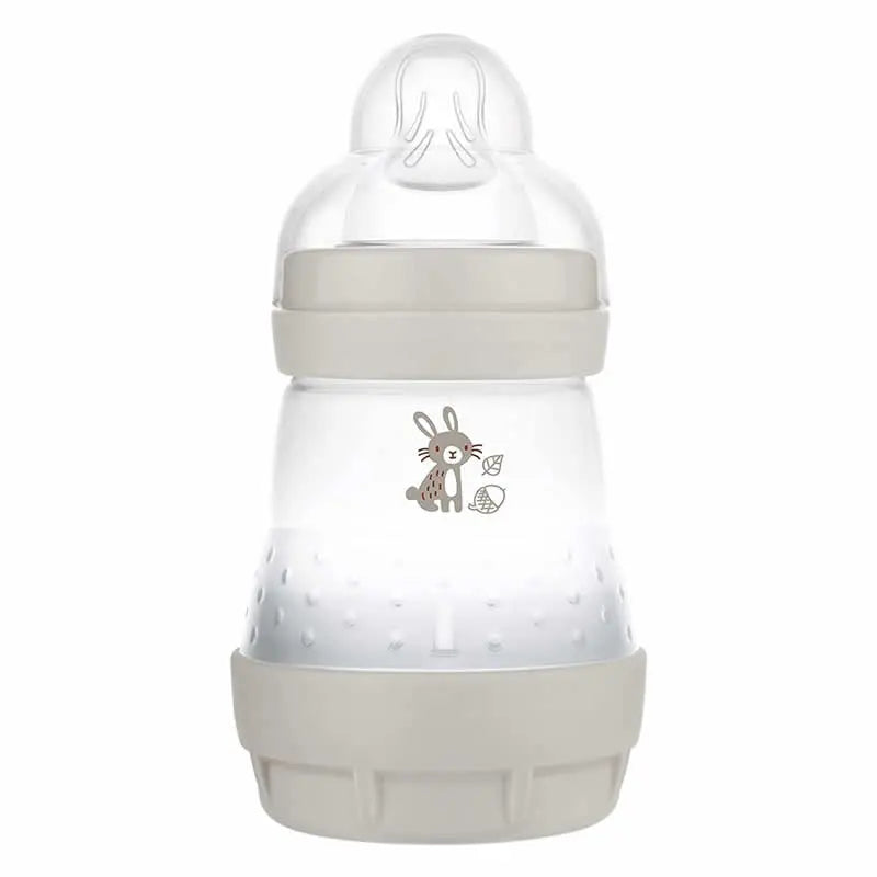 Mam Baby Bottle Easy Start Anti-Colic 160ml in neutral color, suitable for newborns, by Jag Couture London New York.