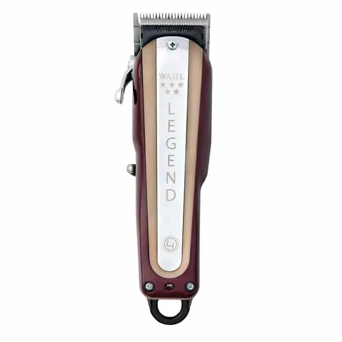 Wahl Detailer cordless grooming trimmer by Jag Couture London New York, close-up of the sleek black electric shaver with detachable blades.