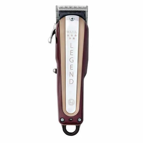 Cordless Wahl Detailer barber clipper by Jag Couture London New York showing close-up of sleek grooming tool with blades.