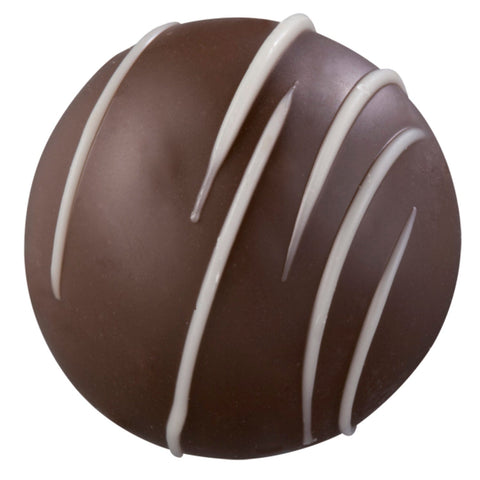 Marit dark chocolate with rum-flavored milk ganache, 15g by Jag Couture London-New York, showcases rich chocolate and creamy filling.