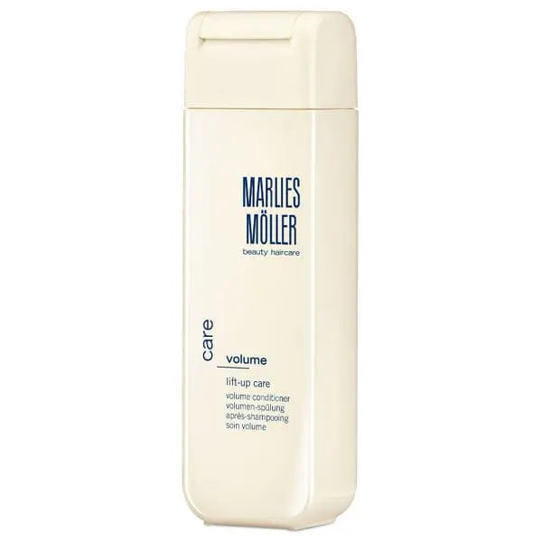 Marlies Moller Volume Lift Up Care conditioner in 200ml bottle, designed for volumizing and nourishing hair, by Jag Couture London New York