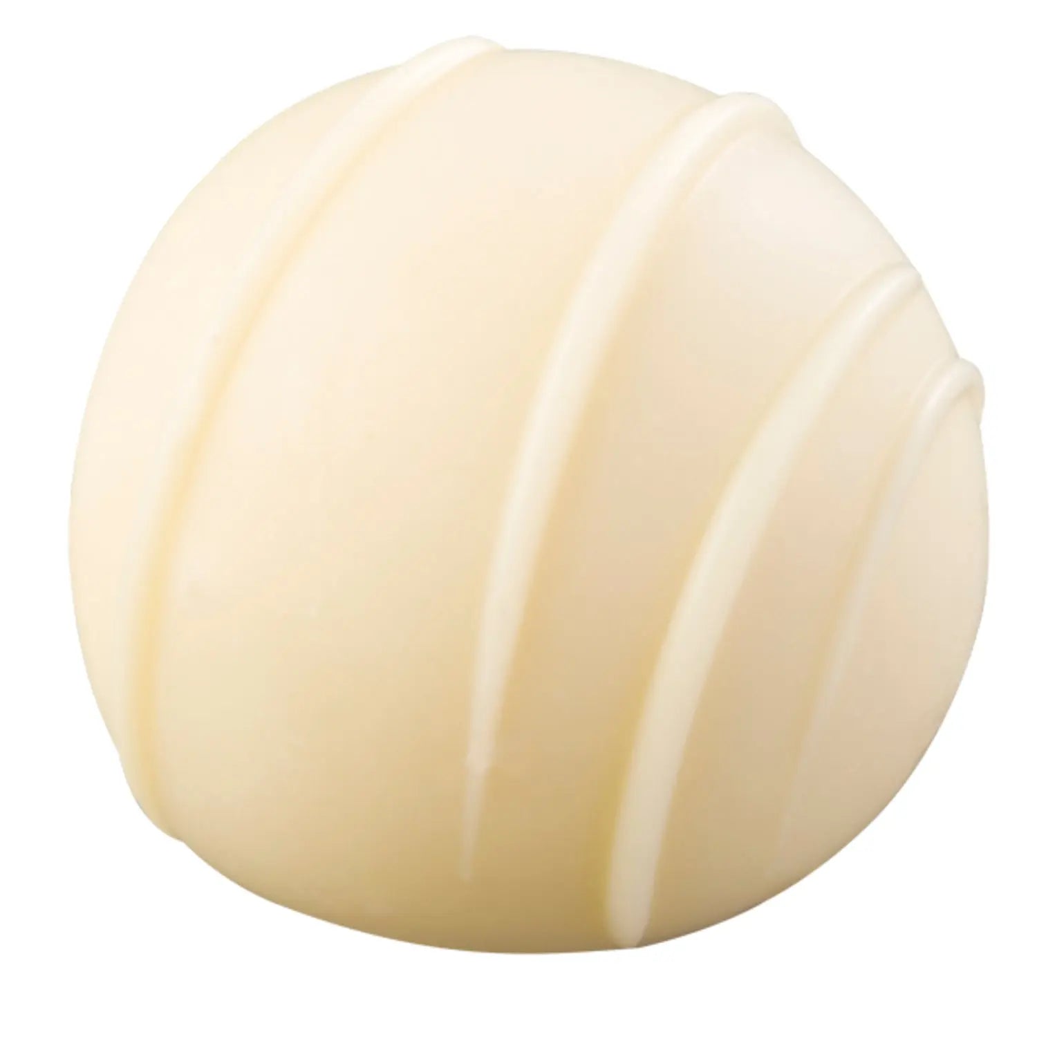 White chocolate and vanilla-flavored ganache mats by Jag Couture London, 15g, featuring smooth white chocolate with vanilla accents.