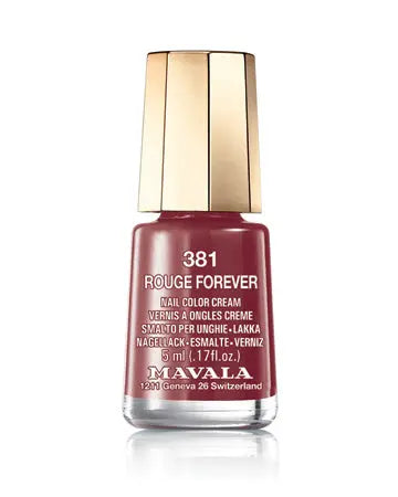 Mavala Natural 044 nail lacquer in 5ml bottle, showcasing beige manicure with smooth, glossy finish, by Jag Couture London New York