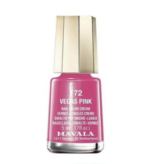 Mavala Nail Polish 172 Vegas Pink 5ml Jag Couture London - New York