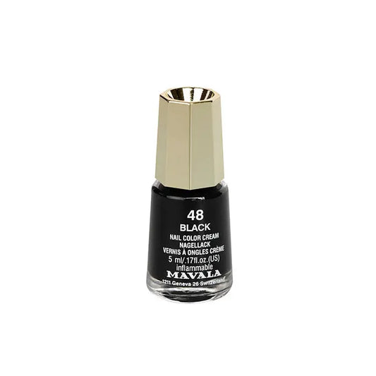 Mavala Nail Polish 48 Black 5ml Jag Couture London - New York