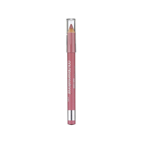 Maybelline Color Sensational Lip Liner 630 Velvet Beige, nude lip liner pencil with sharp tip and brand packaging.