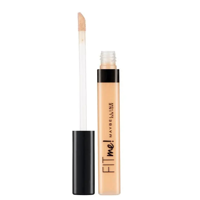 Maybelline Fit Me Concealer in shade 30 Honey, displayed with packaging, on a neutral background.