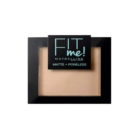 Maybelline Fit Me Matte & Poreless Powder in shade 120 Classic Ivory, pressed face powder for matte finish and pore control.