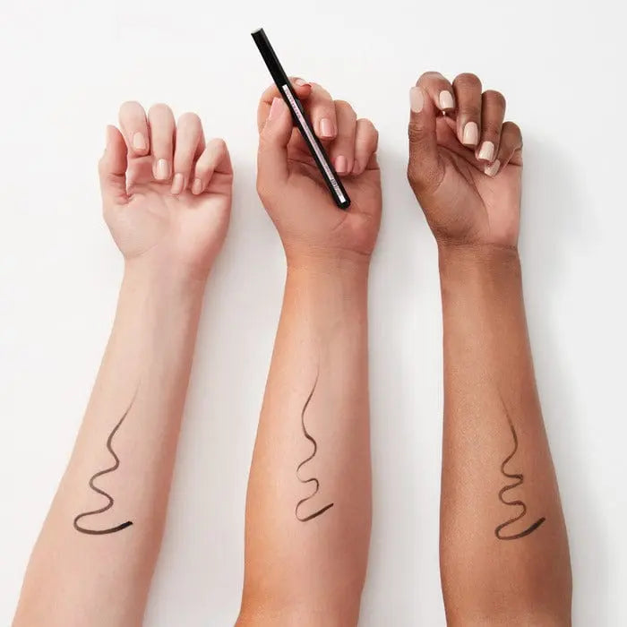 Maybelline Hyper Easy Liquid Eyeliner in Knockout Black, featuring a sleek applicator for precise eye line definition.