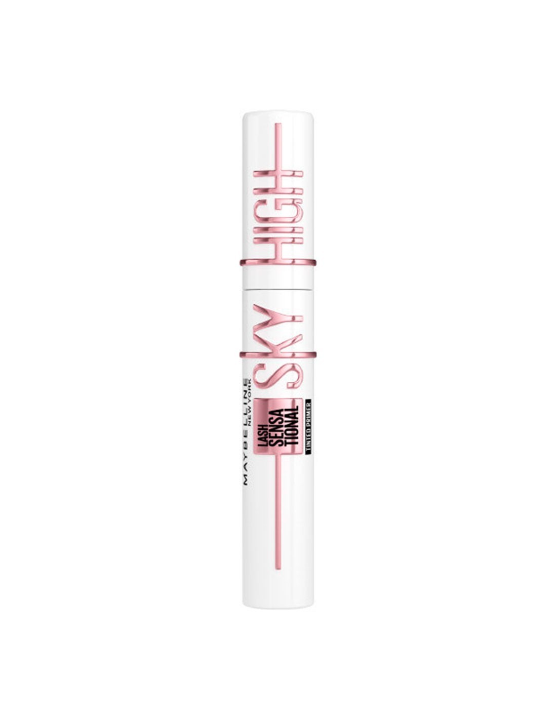 Maybelline Lash Sensational Sky High Tinted Primer in 7.2ml, showing the product bottle with label and branding.