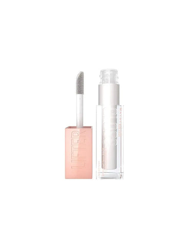 Maybelline Lip Gloss Lifter Hyaluron by Jag Couture London - New York, showcasing the shiny, hydrating lip gloss tube.