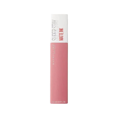Maybelline Superstay 24 Matte Ink lipstick in shade Dreamer, 5ml tube, with bold matte finish and packaging visible.