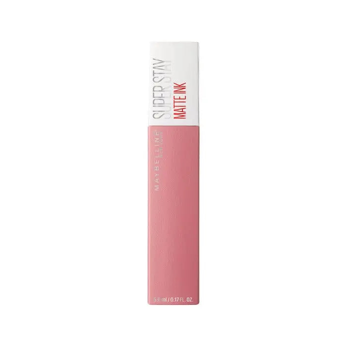 Maybelline Superstay 24 Matte Ink lipstick in shade 10 Dreamer, 5ml tube, displayed with packaging from Jag Couture London.