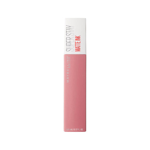 Maybelline Superstay 24 Matte Ink Lipstick in shade 10 Dreamer, showing the 5ml tube with matte finish and product branding.