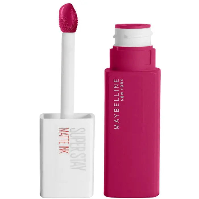 Maybelline Superstay 24 Matte Ink Lipstick in shade 120 Artist, 5ml, displayed in a sleek tube with vibrant color.