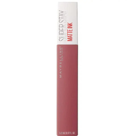 Maybelline Superstay 24 Matte Ink Lipstick in shade 140 Soloist, 5ml, featuring a matte finish and vibrant color.